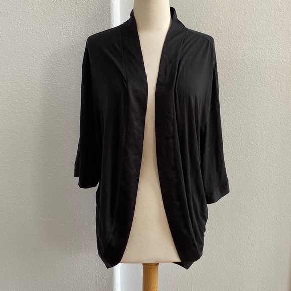 Victoria’s Secret Balck Open‎ Front Cardigan Size XS/S - Picture 1 of 9